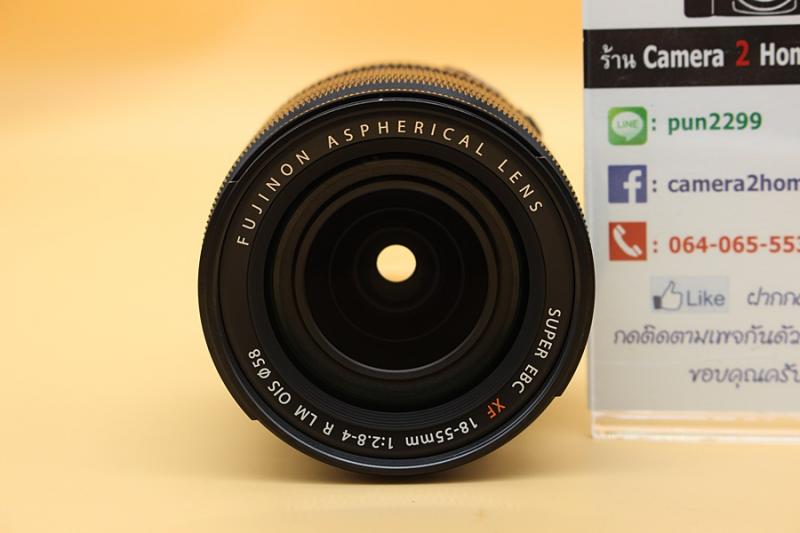 ขาย LENS Fujinon XF 18-55mm f/2.8-4 R LM OIS Zoom Lens(สีดำ) อดีตประกันศูนย์ สภาพสวย ไร้ฝ้า รา  ใช้งานน้อย อุปกรณ์ครบกล่อง  อุปกรณ์และรายละเอียดของสินค้า 1